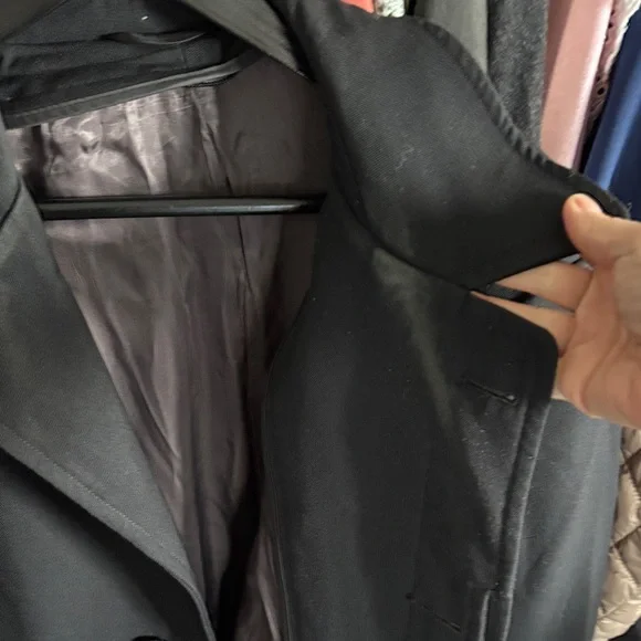 Vintage Military Wool Coat - Picture 9 of 12